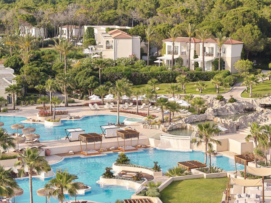 Grecotel Luxme Palms At Riviera Olympia & Aqua Park Loutrá Killínis Exterior foto
